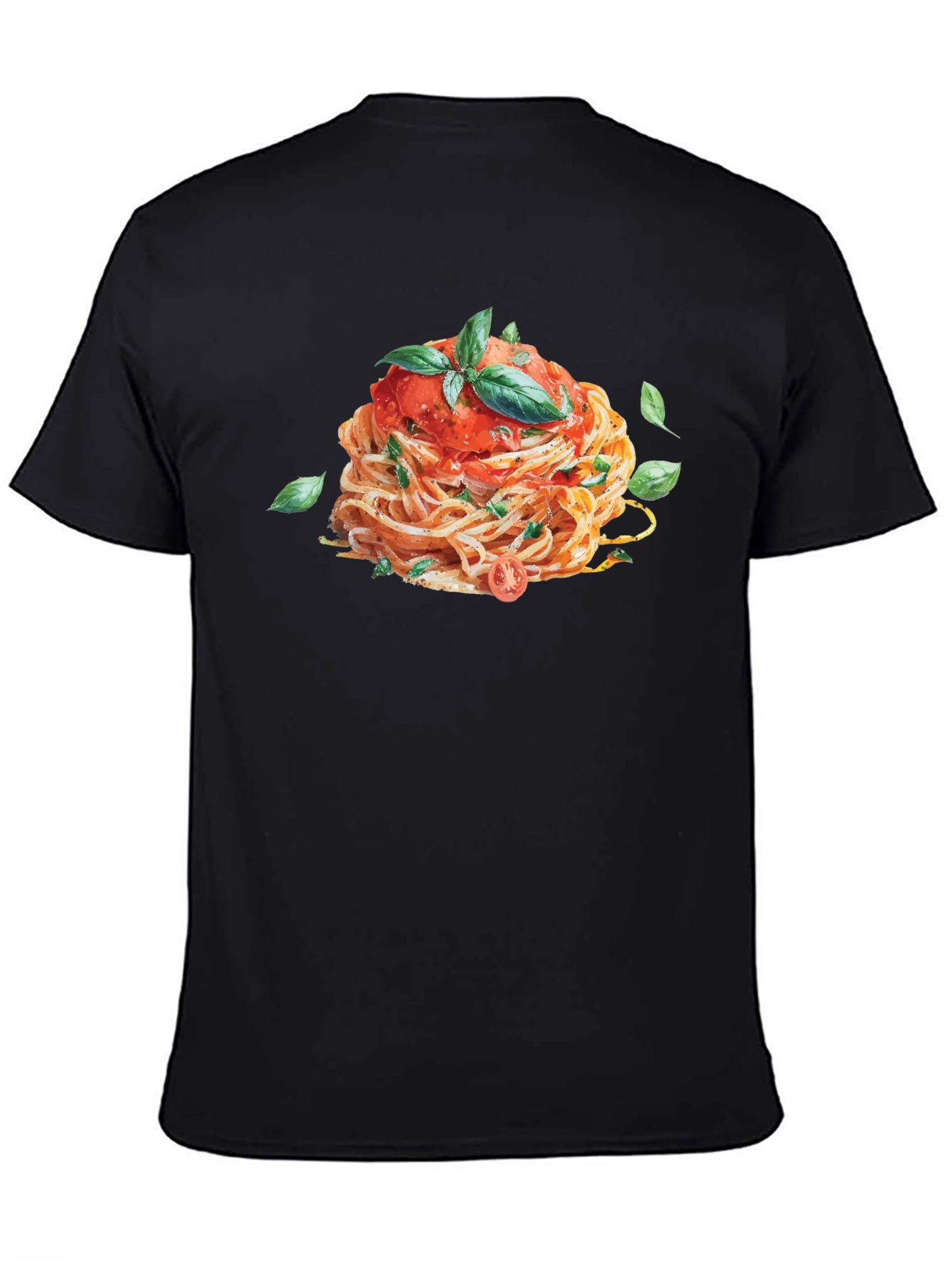 Spaghetti Graphic Tee - Unique Food Lovers Shirt