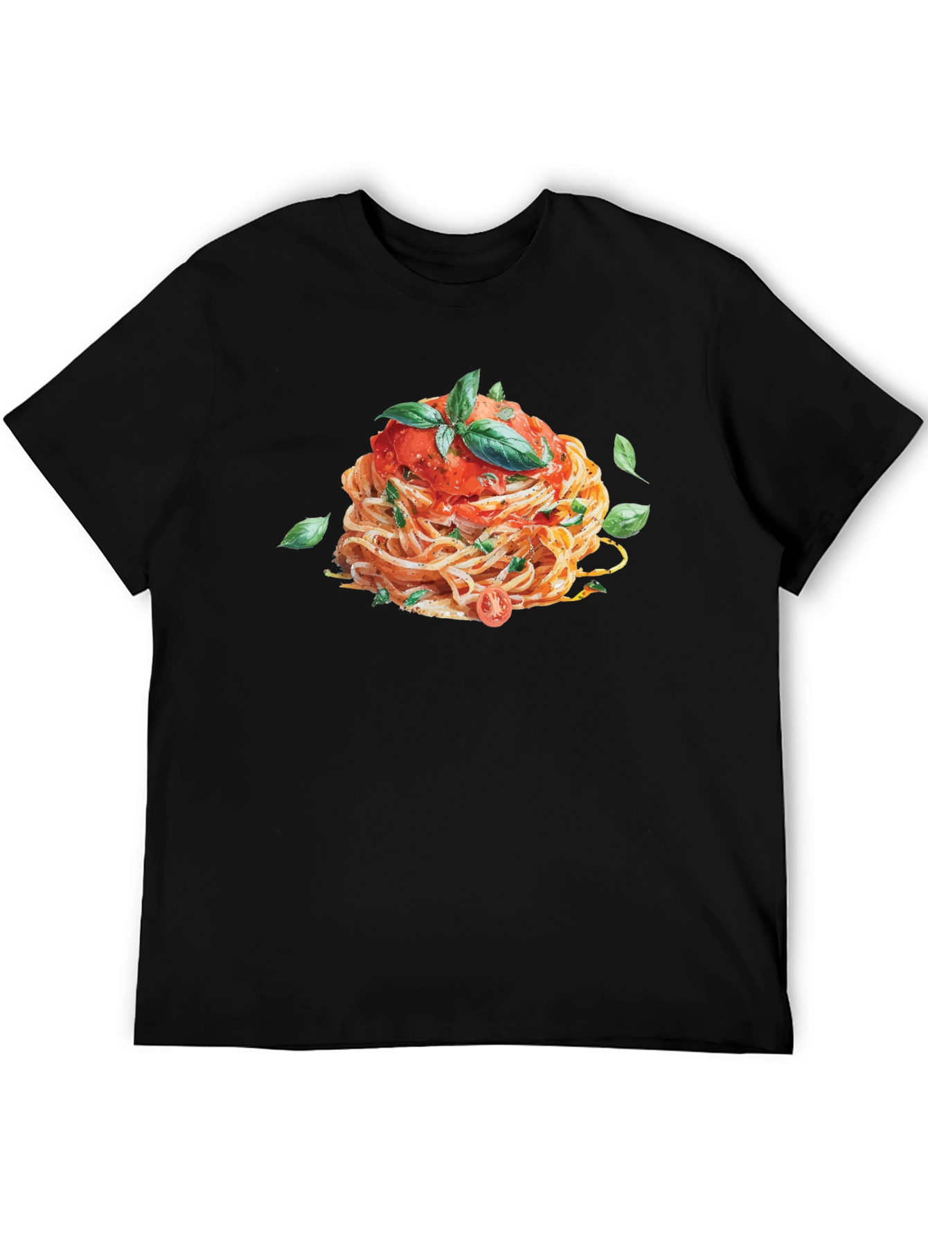 Spaghetti Graphic Tee - Unique Food Lovers Shirt