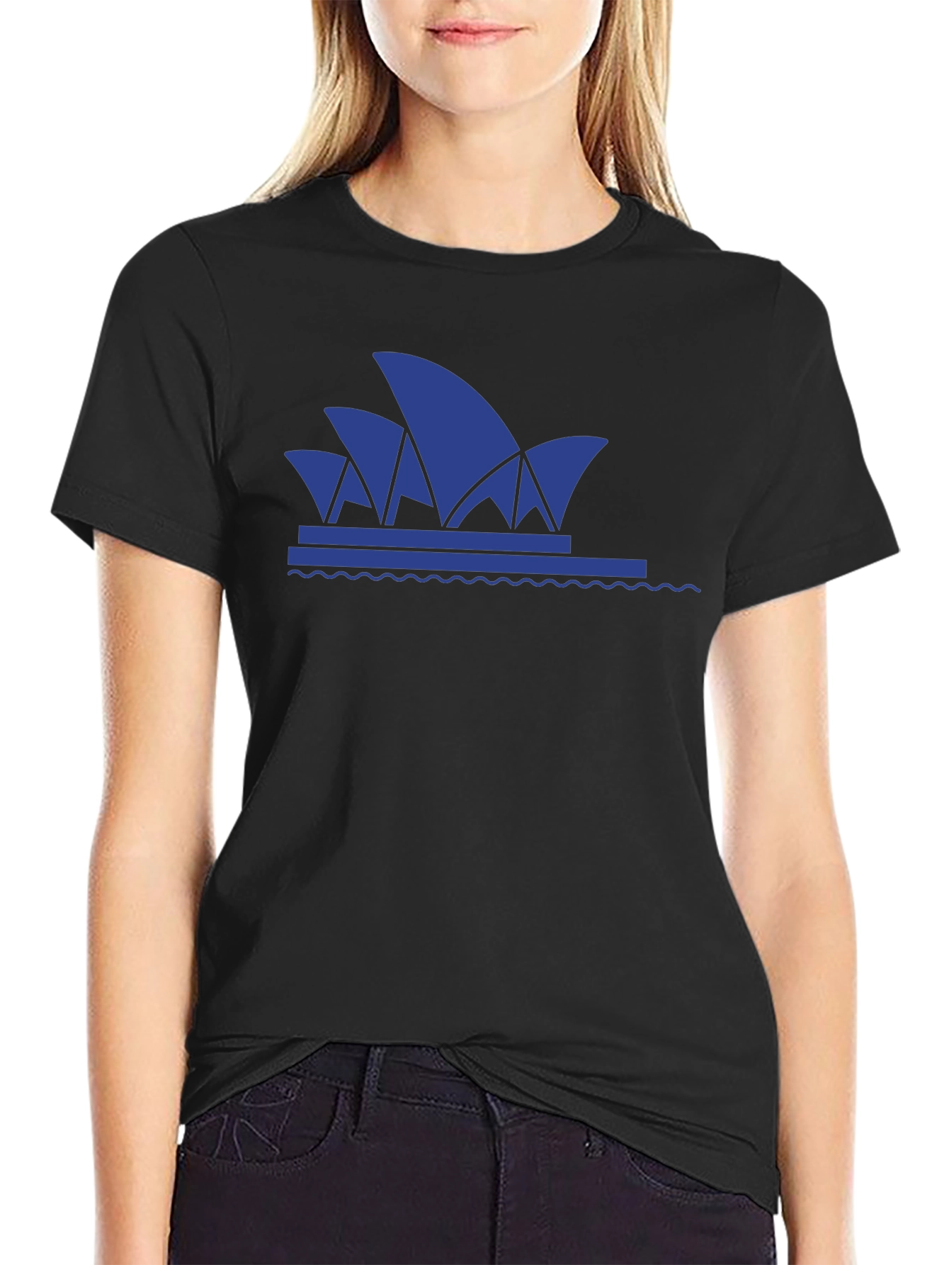 Sydney Opera House Graphic Tee - Black