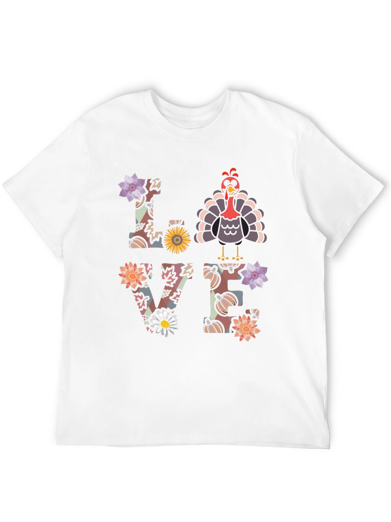 Thanksgiving Turkey Love T-Shirt