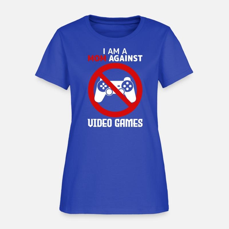 Mom Againts Video Games Adult Humor Saying Gifts