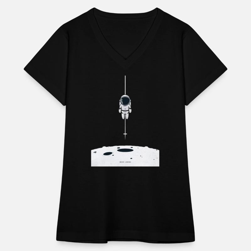 Moon Landing Astronaut In Space