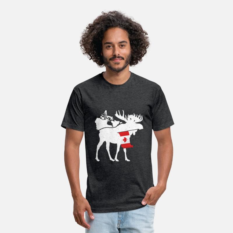 Moose Canada Flag Canadian Maple Syrup Gift