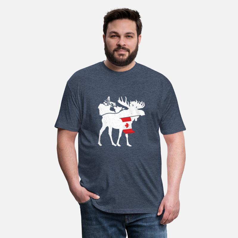 Moose Canada Flag Canadian Maple Syrup Gift