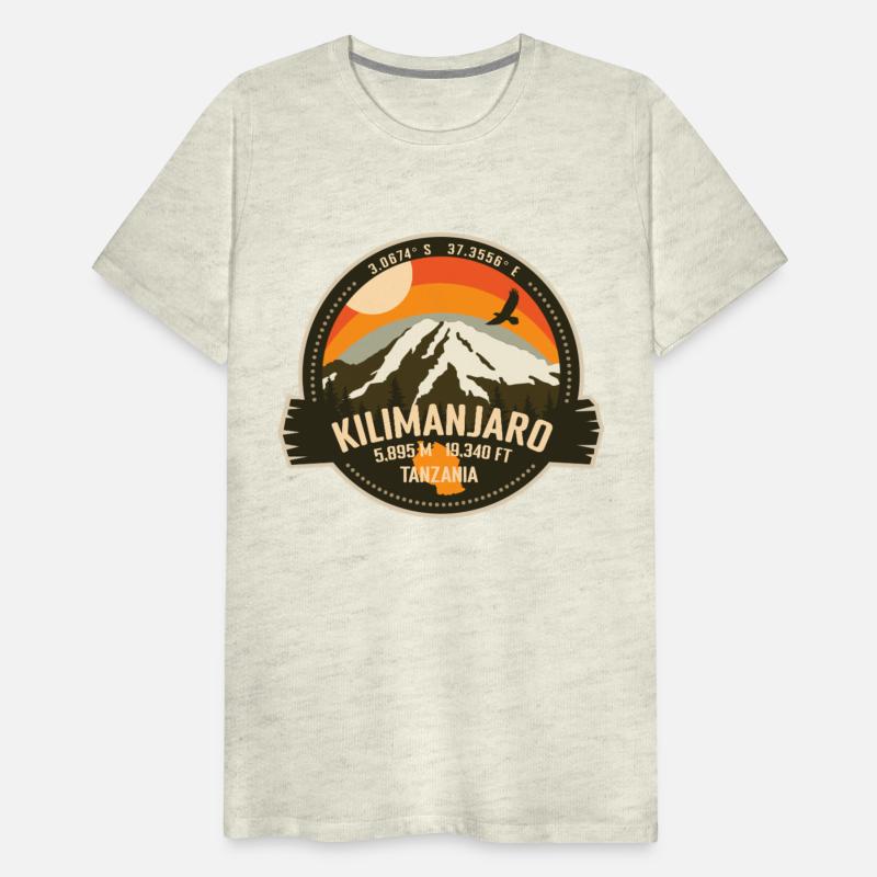 Mt Kilimanjaro Tanzania Retro Hiking and Camping