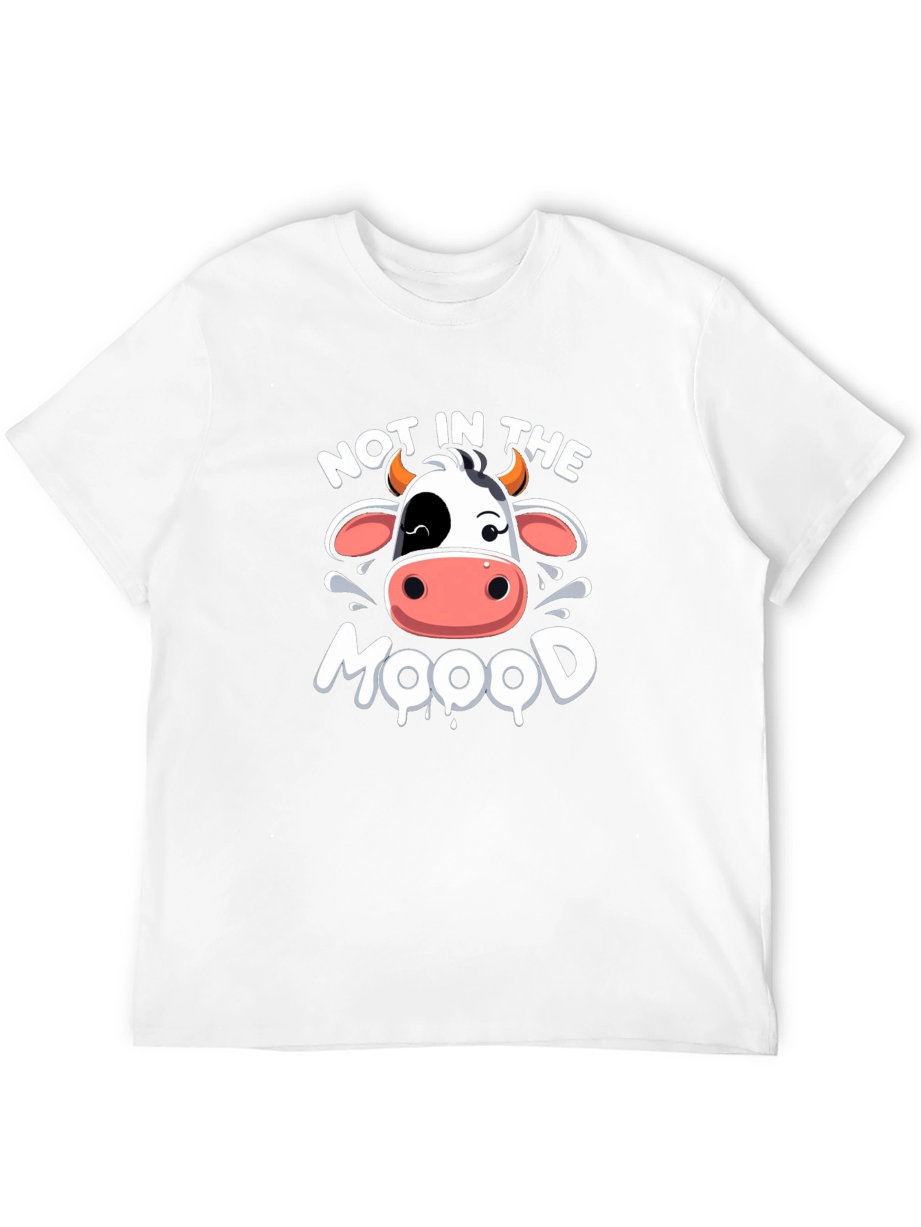 Not in the Mood Cow Graphic Tee