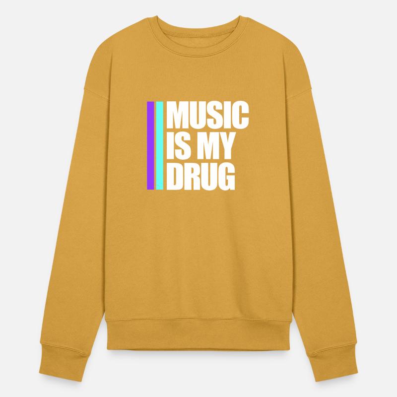 Music is my Drug Text Saying Dance Club Party Love