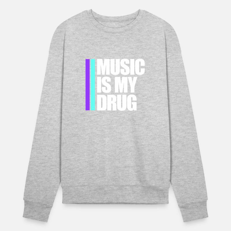 Music is my Drug Text Saying Dance Club Party Love