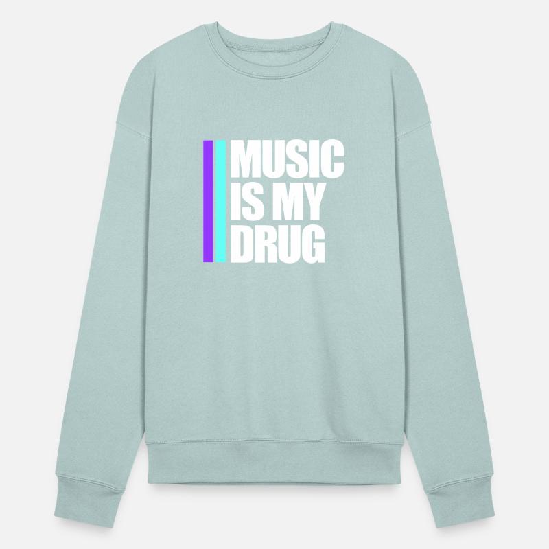 Music is my Drug Text Saying Dance Club Party Love