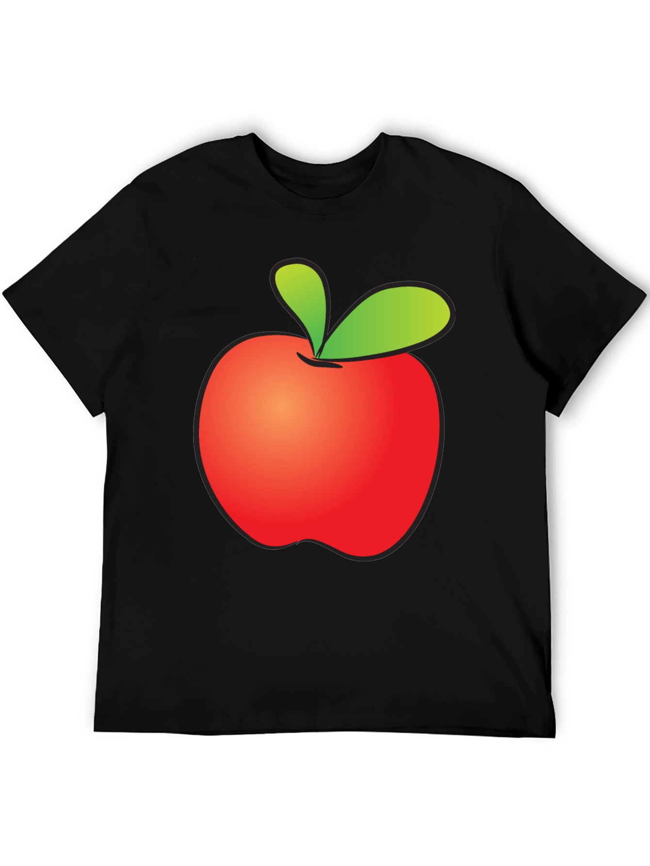Apple Graphic T-Shirt - Fun Casual Wear