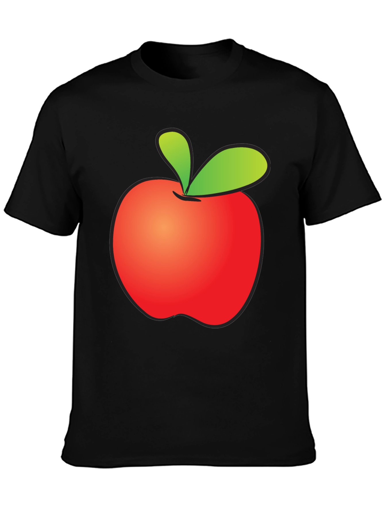 Apple Graphic T-Shirt - Fun Casual Wear