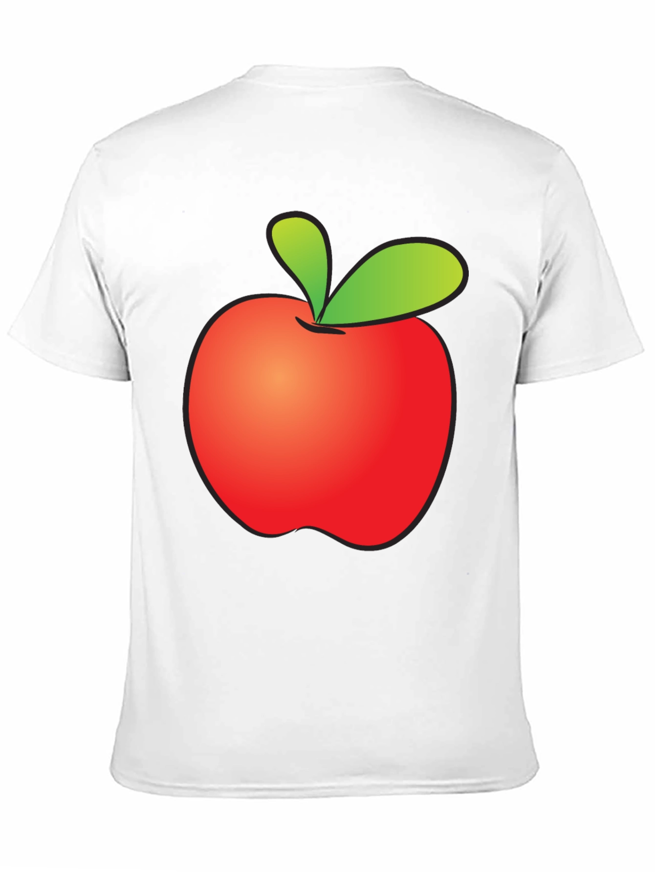 Apple Graphic T-Shirt - Fun Casual Wear