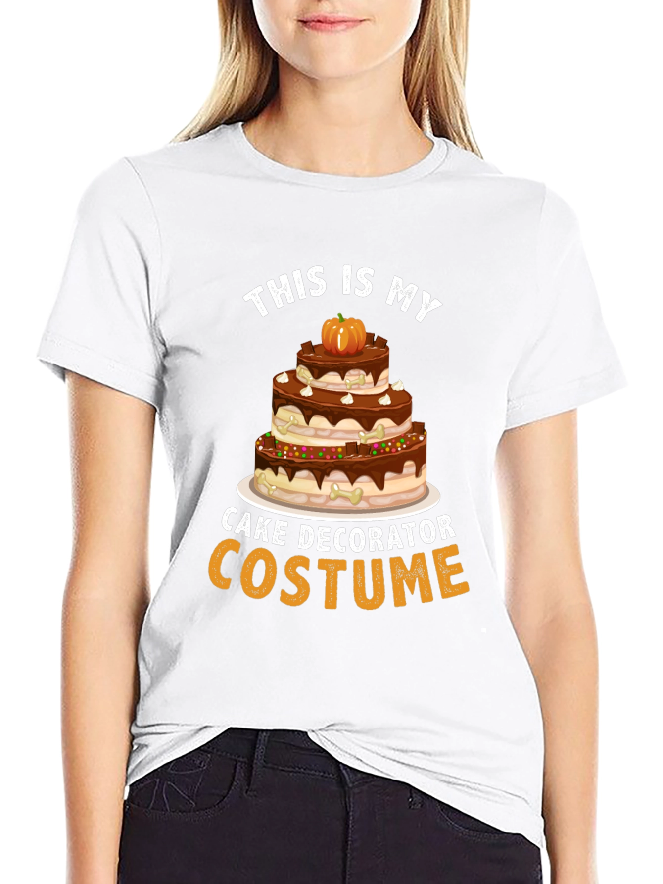Cake Decorator Costume Halloween T-Shirt