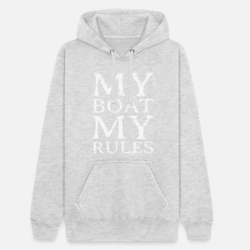 My Boat my Rules (Vintage White) Boating & Sailing
