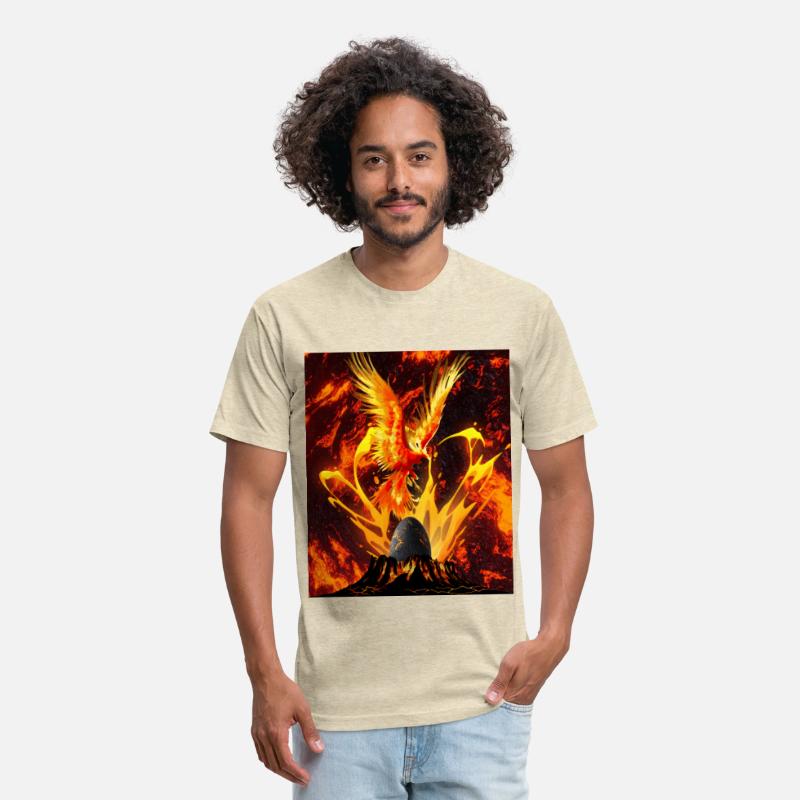 Mystical Phoenix Rising - Volcanic Awakening