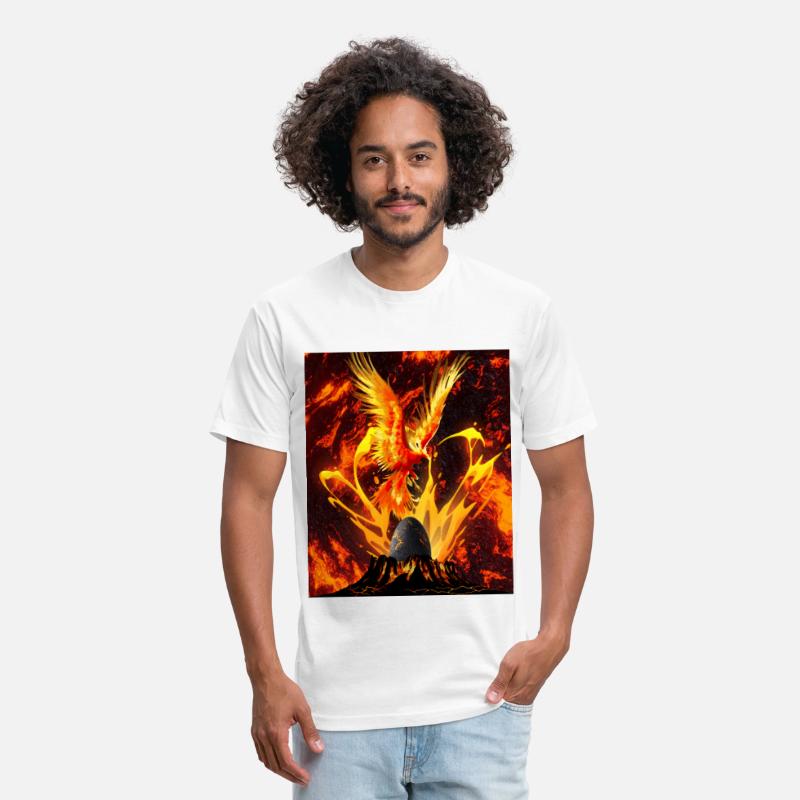 Mystical Phoenix Rising - Volcanic Awakening