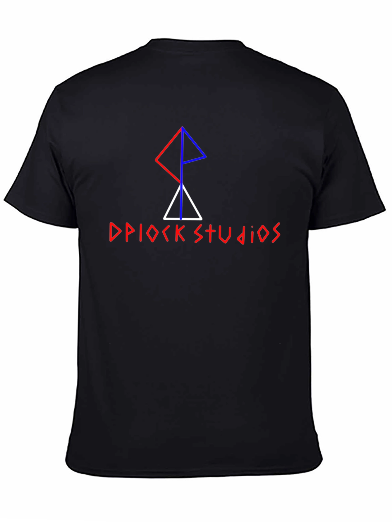 DPIOCK Studios Graphic Print Black Tee