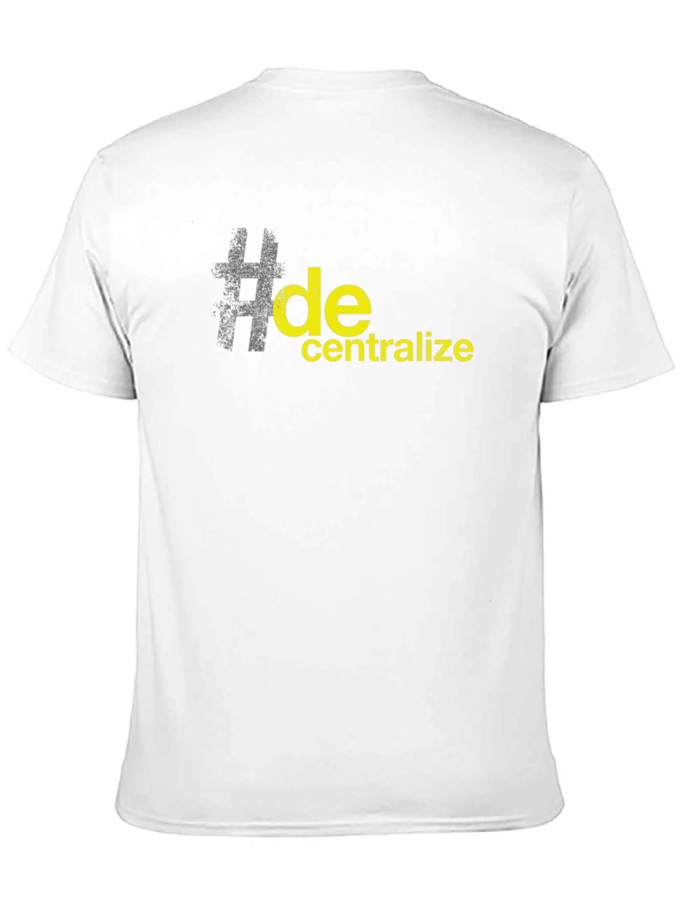 Decentralize Black Graphic T-Shirt