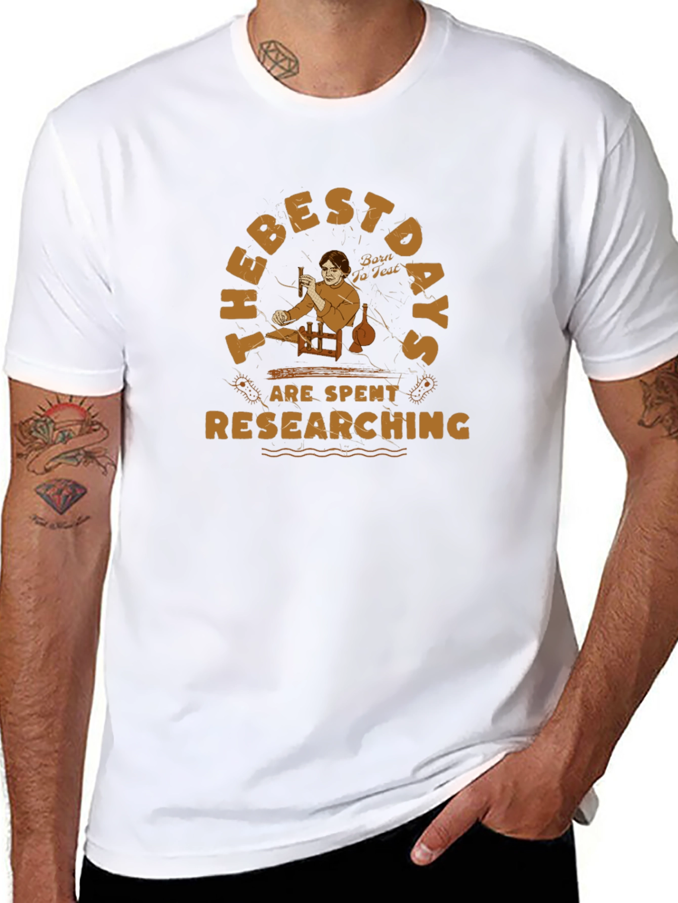 Research Days T-Shirt - Born To Test