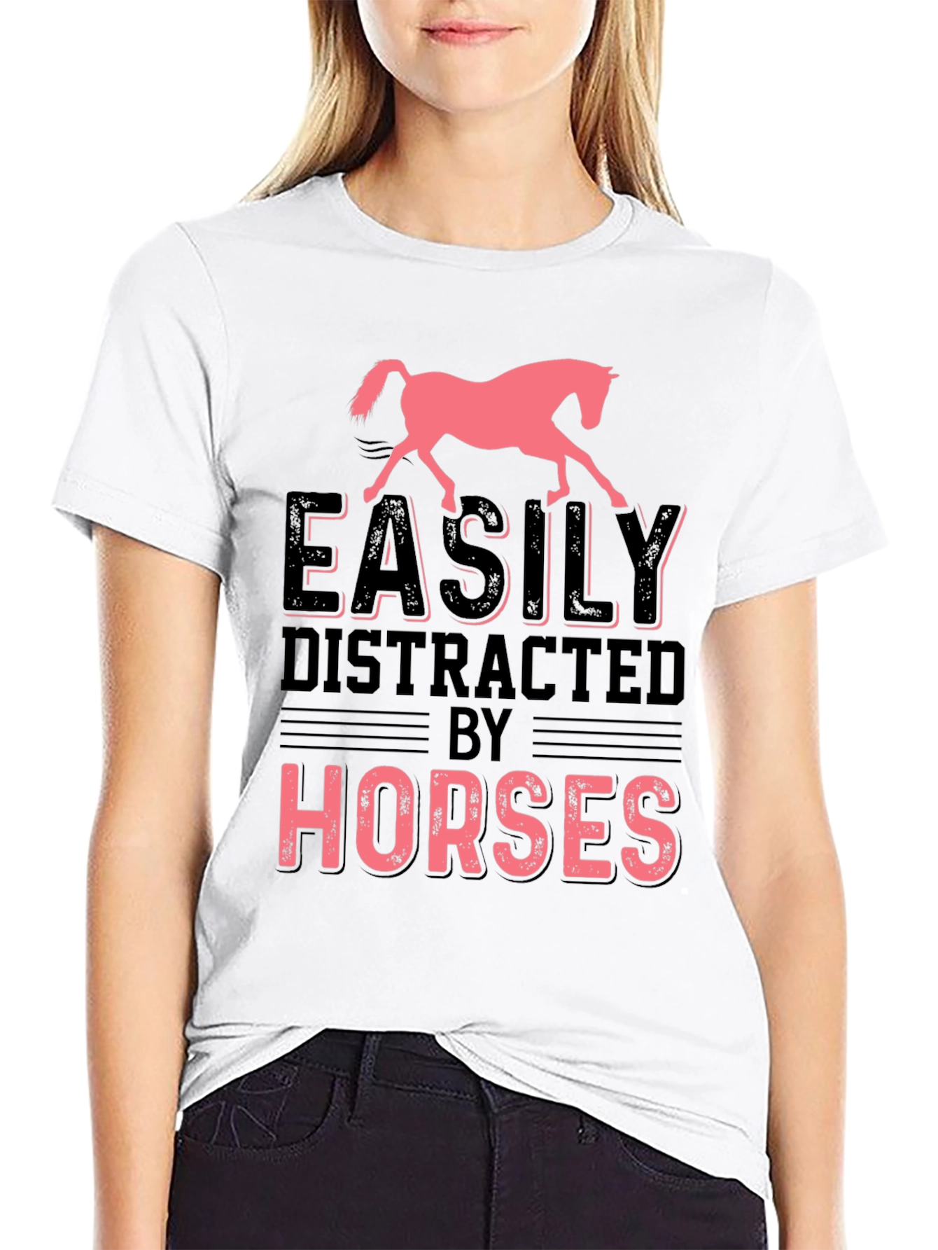 Easily Distracted by Horses T-Shirt
