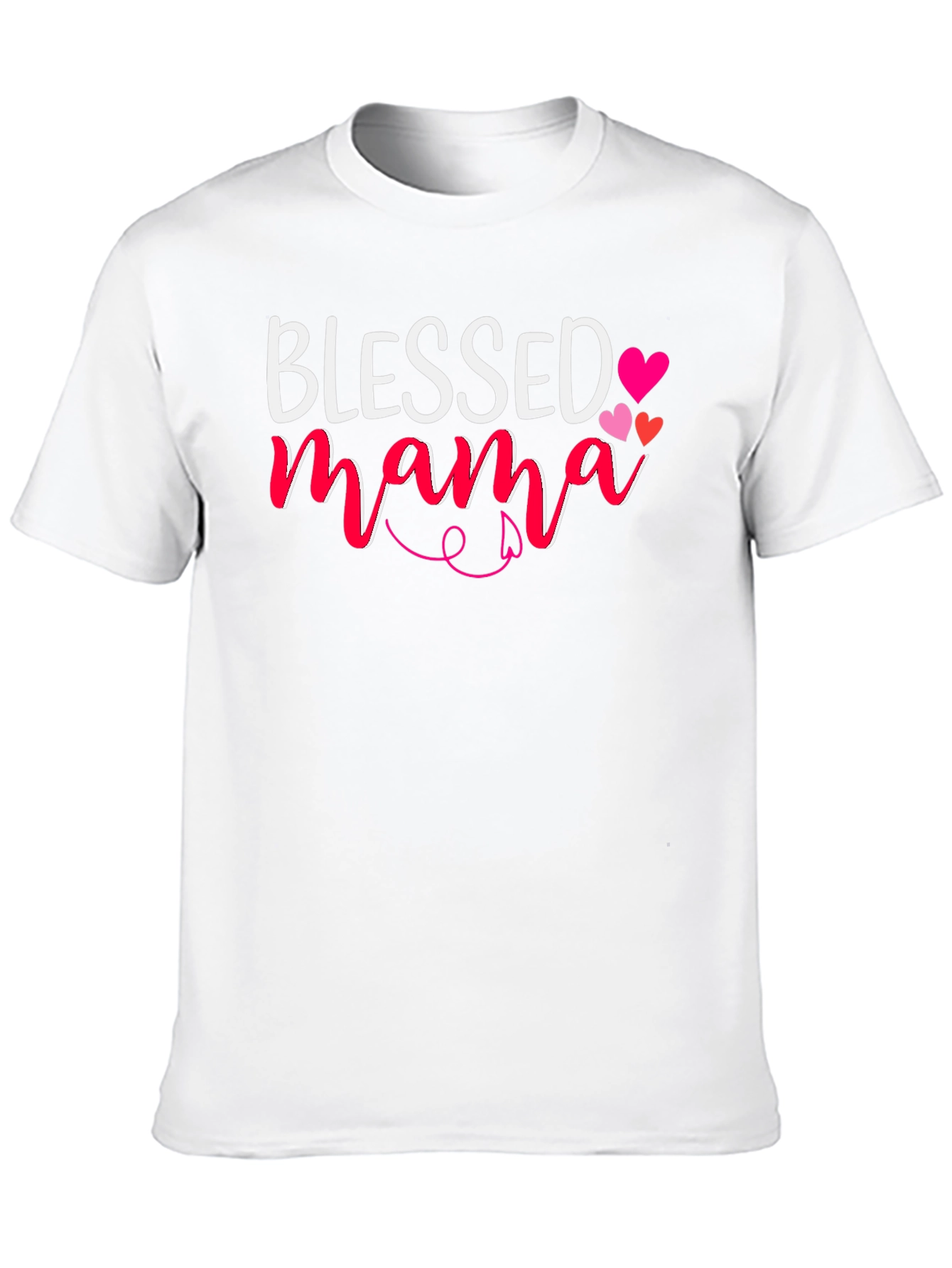 Blessed Mama Graphic Tee - Stylish Comfort