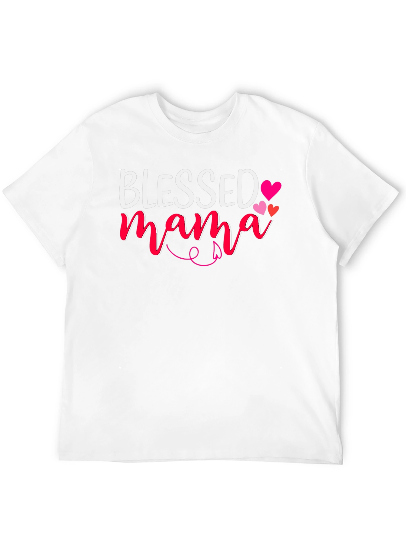 Blessed Mama Graphic Tee - Stylish Comfort
