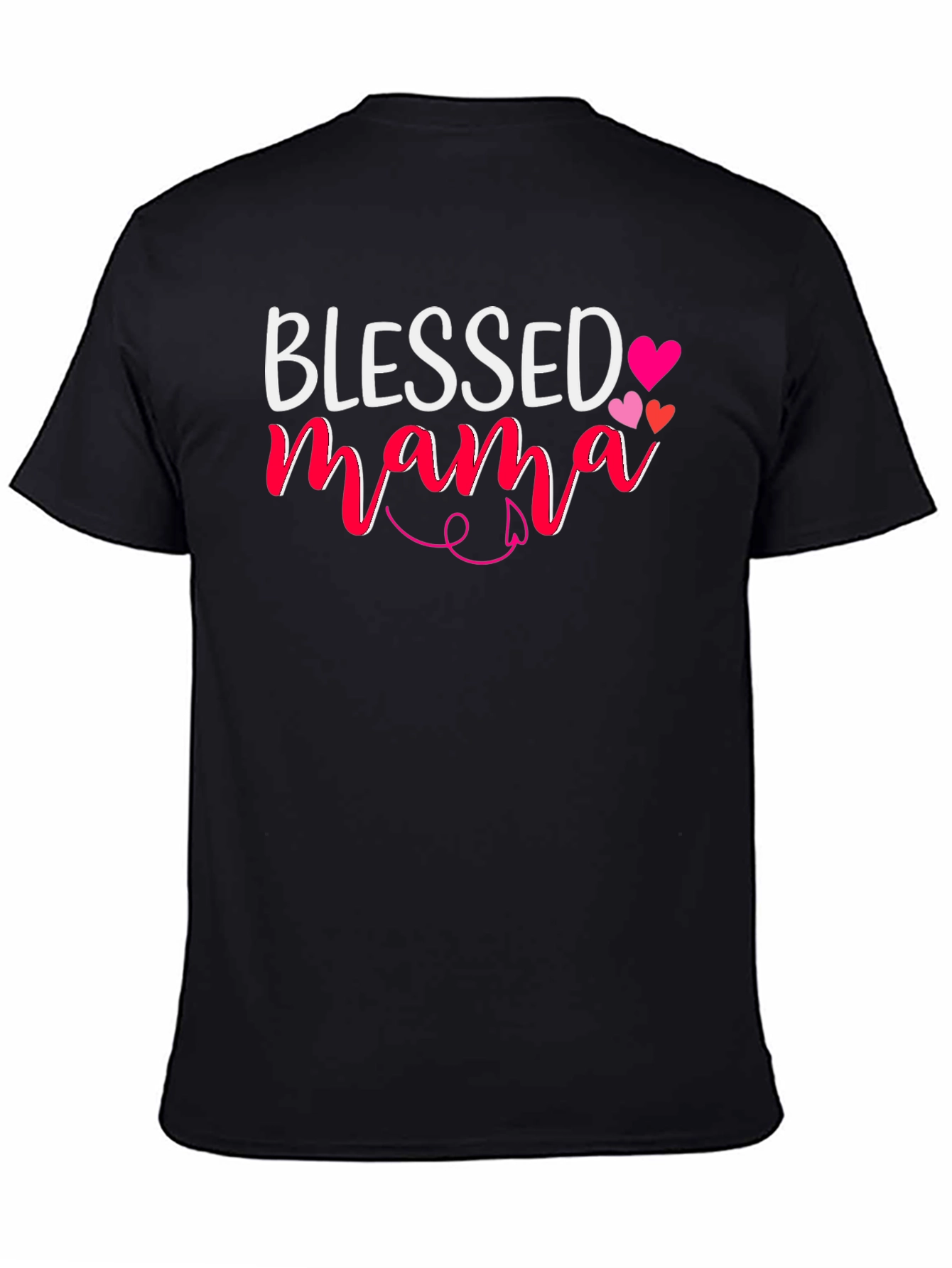 Blessed Mama Graphic Tee - Stylish Comfort