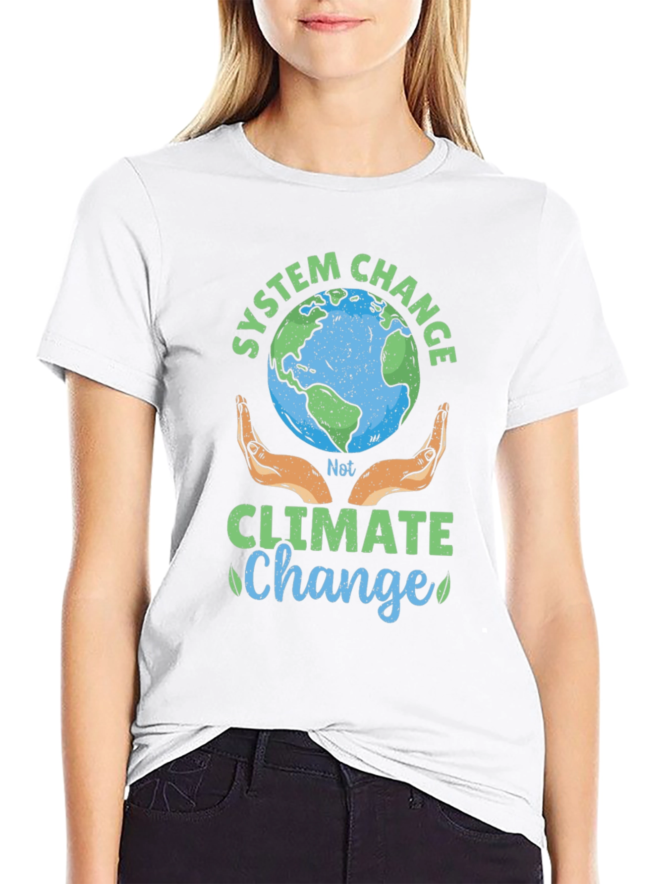 System Change T-Shirt - Climate Change Awareness