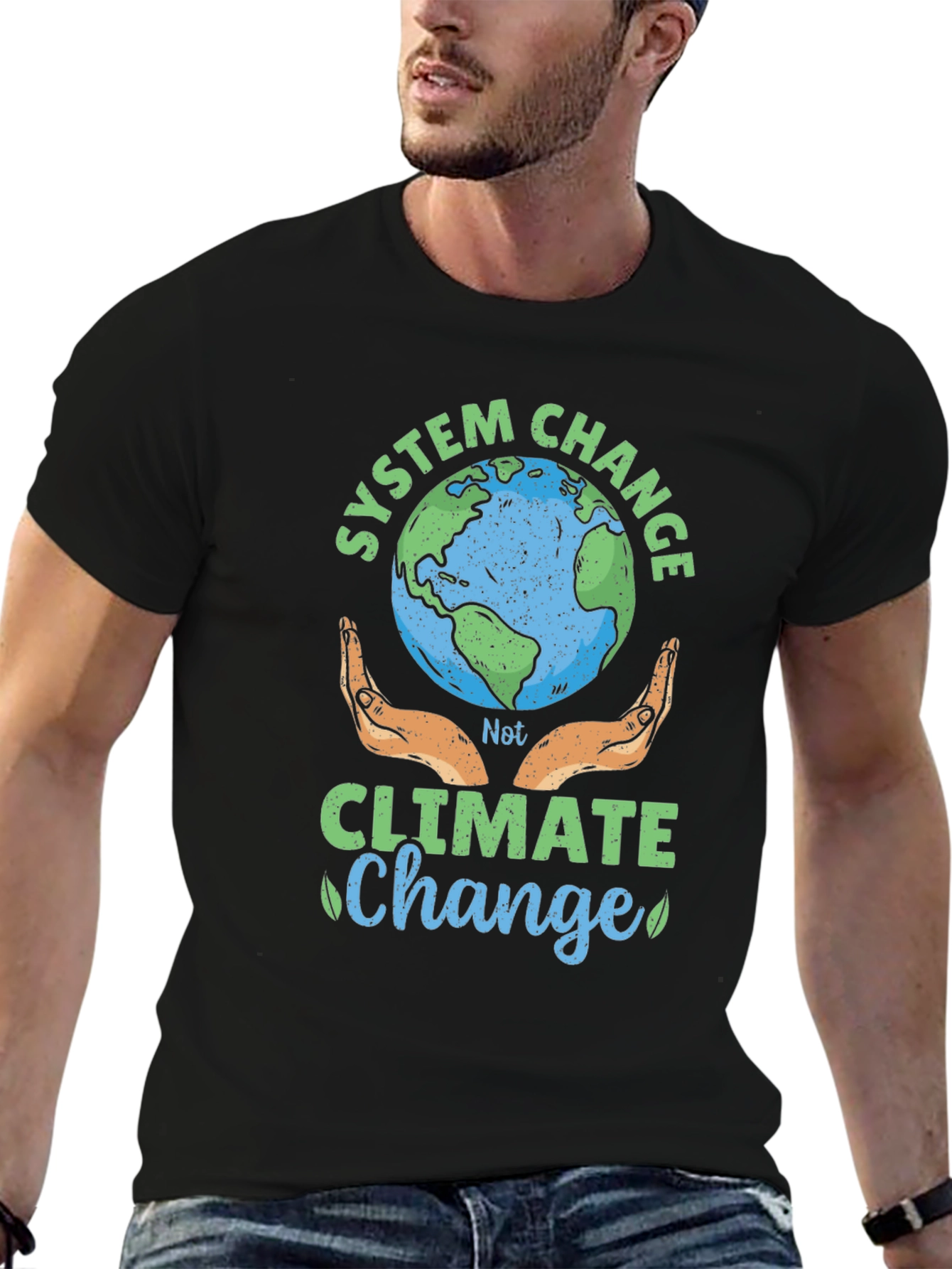 System Change T-Shirt - Climate Change Awareness
