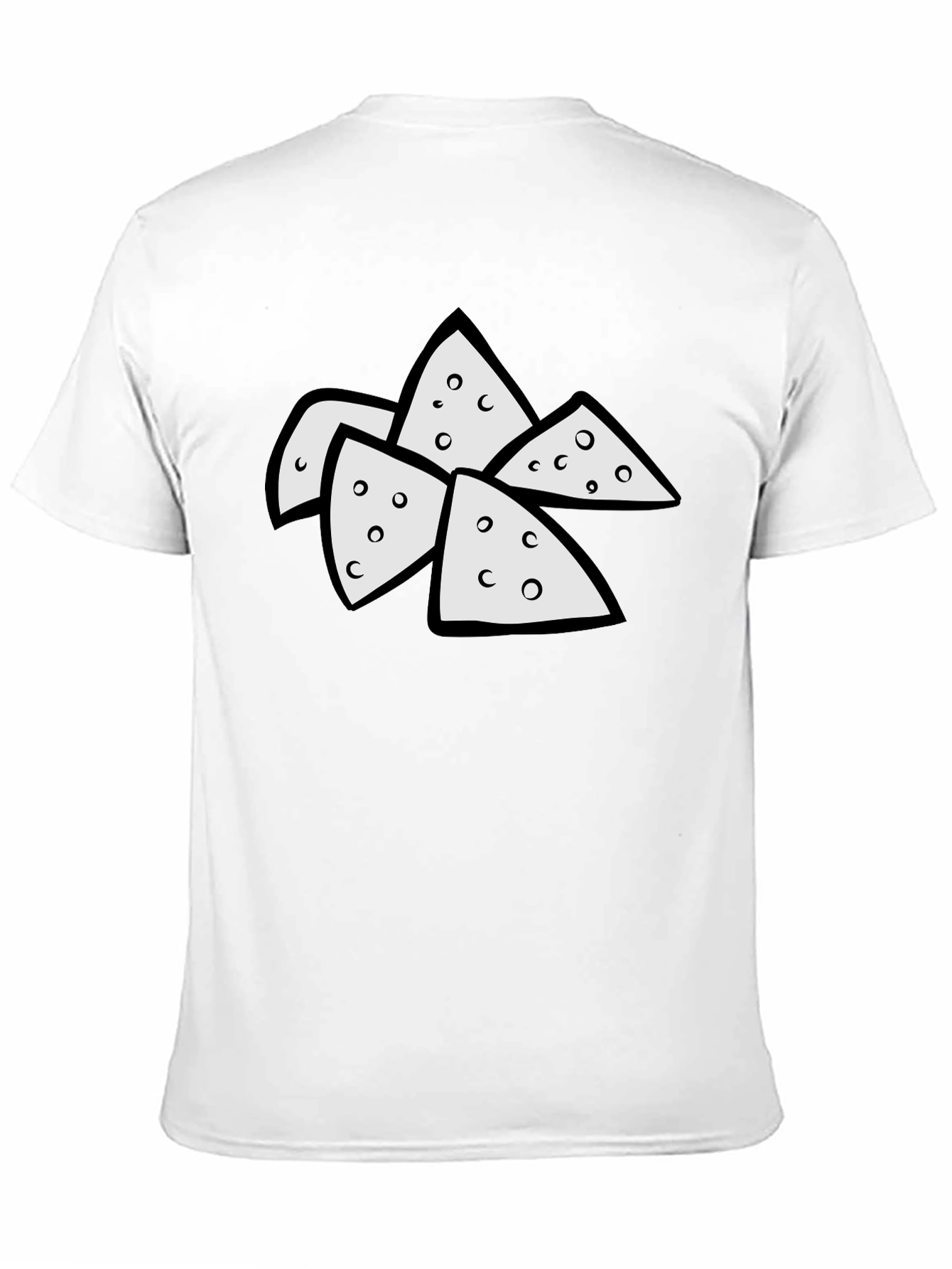 Novelty Nacho Cheese Lover Graphic T-Shirt