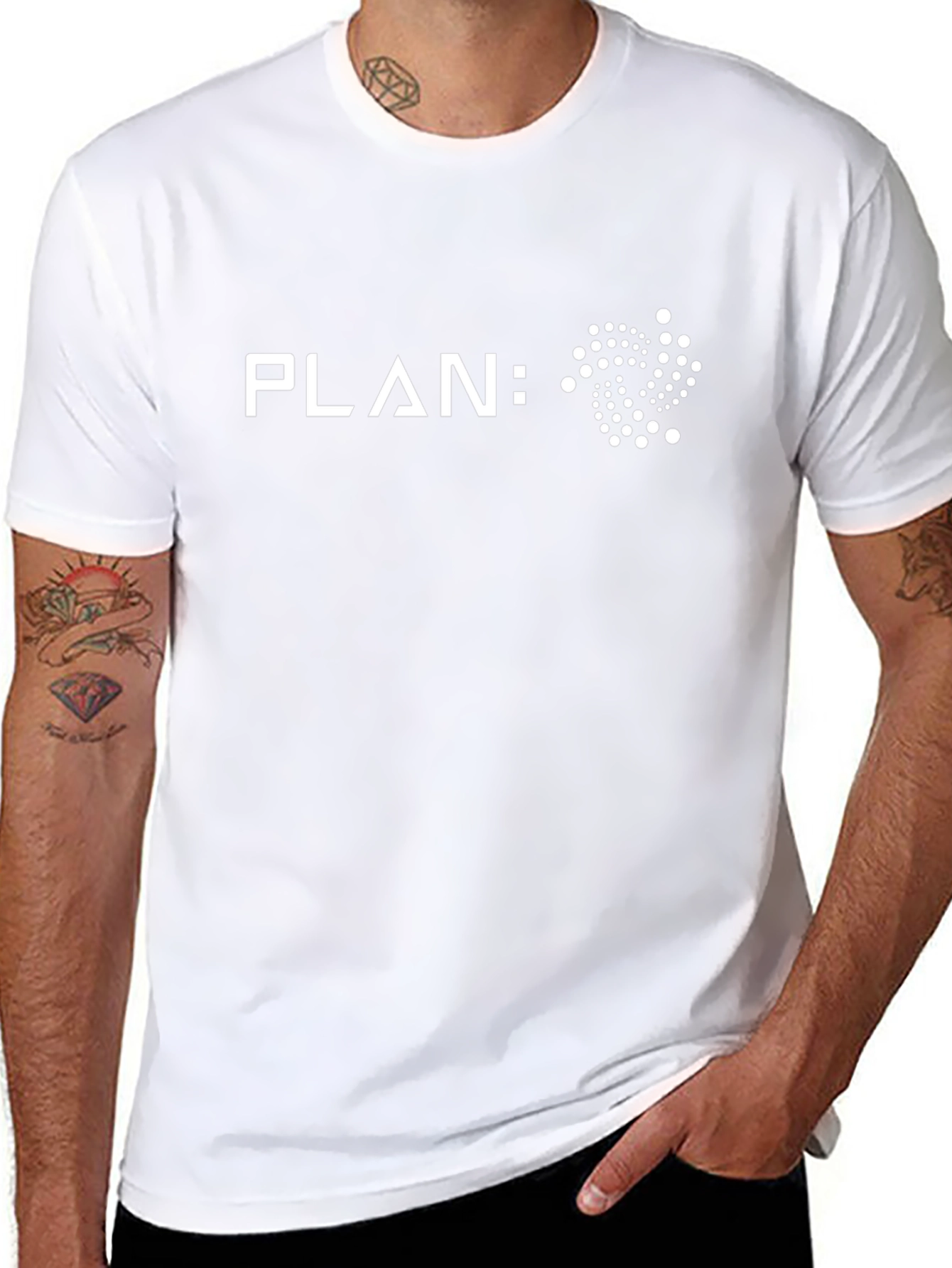 PLAN: IOTA T-Shirt - Crypto Enthusiast Apparel