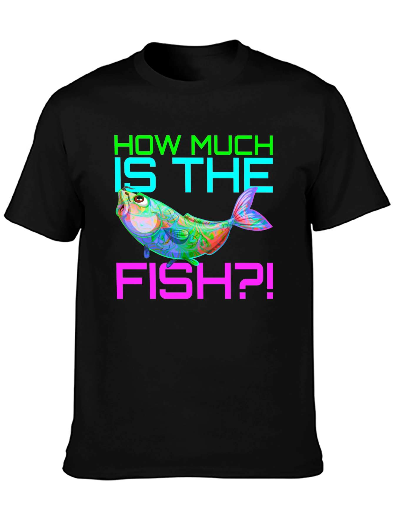 How Much is the Fish? Mens Graphic T-Shirt