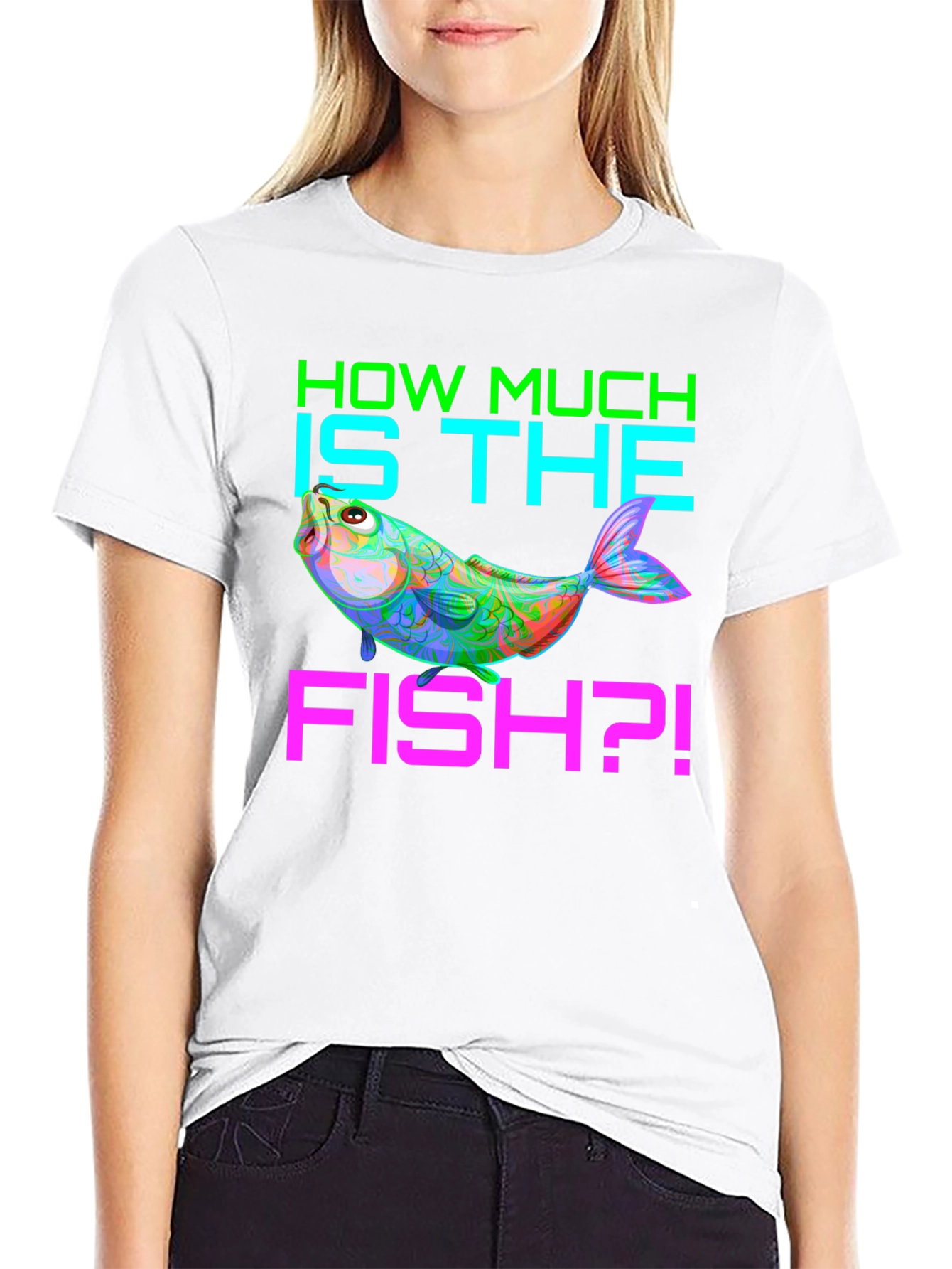 How Much is the Fish? Mens Graphic T-Shirt