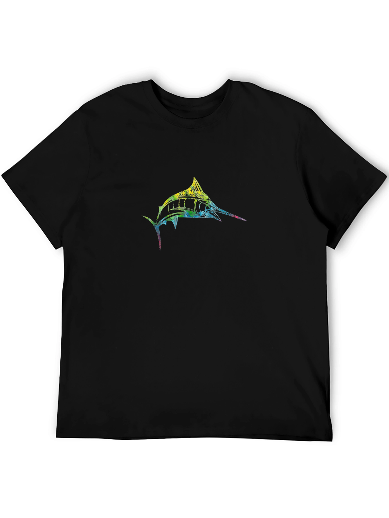 Marlin Graphic Black T-Shirt