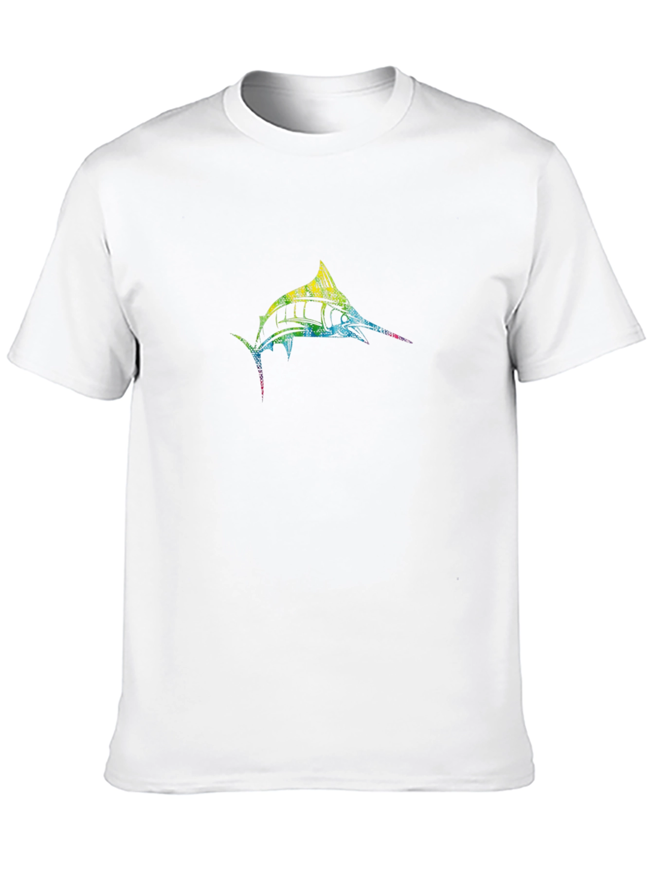 Marlin Graphic Black T-Shirt