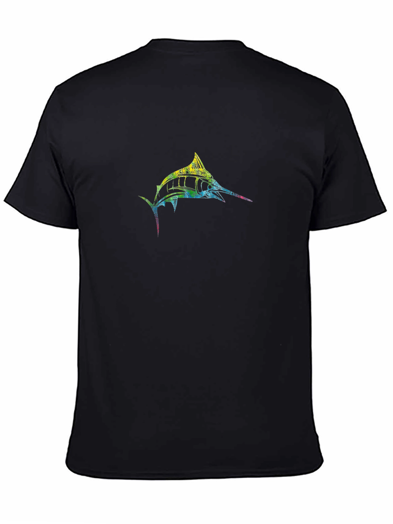 Marlin Graphic Black T-Shirt