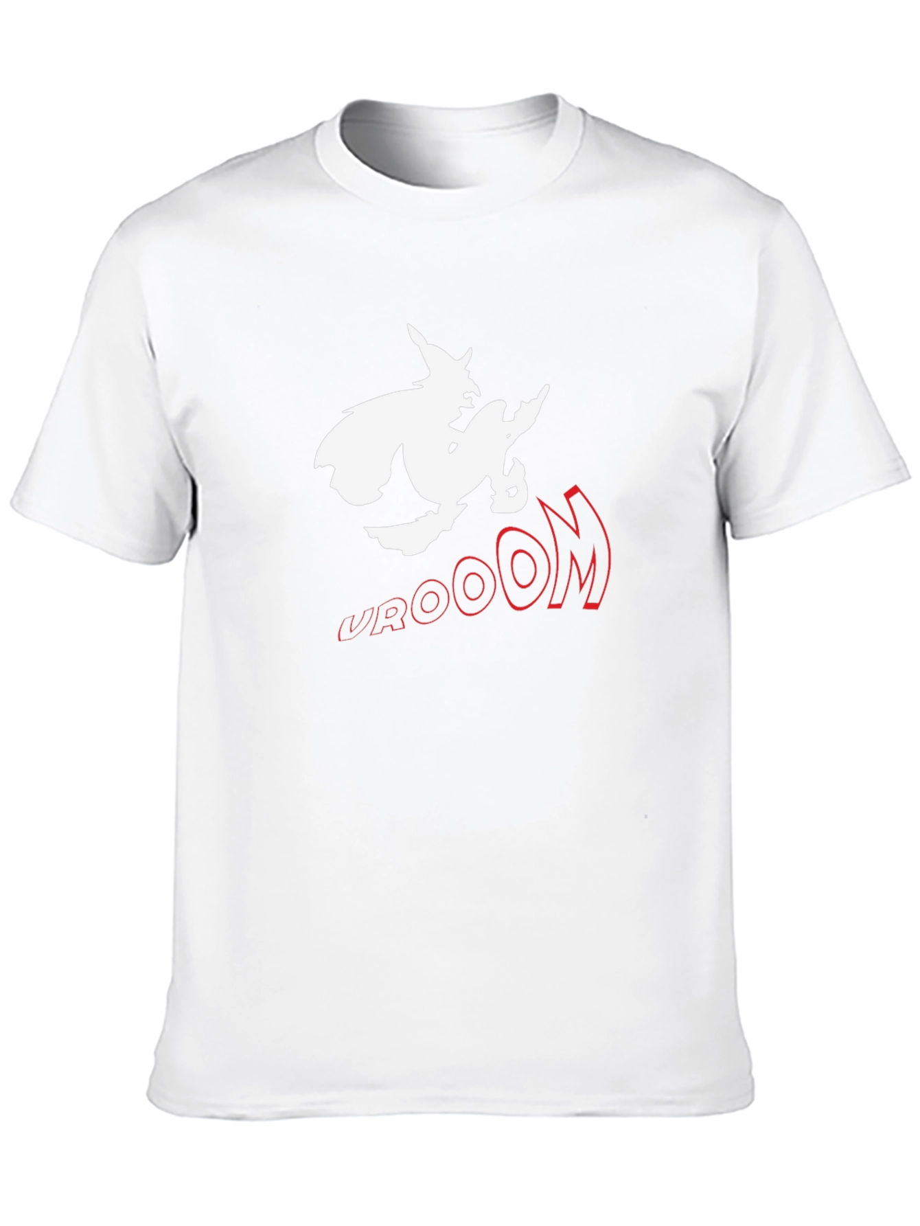 Witch on Broom VROOOM T-Shirt