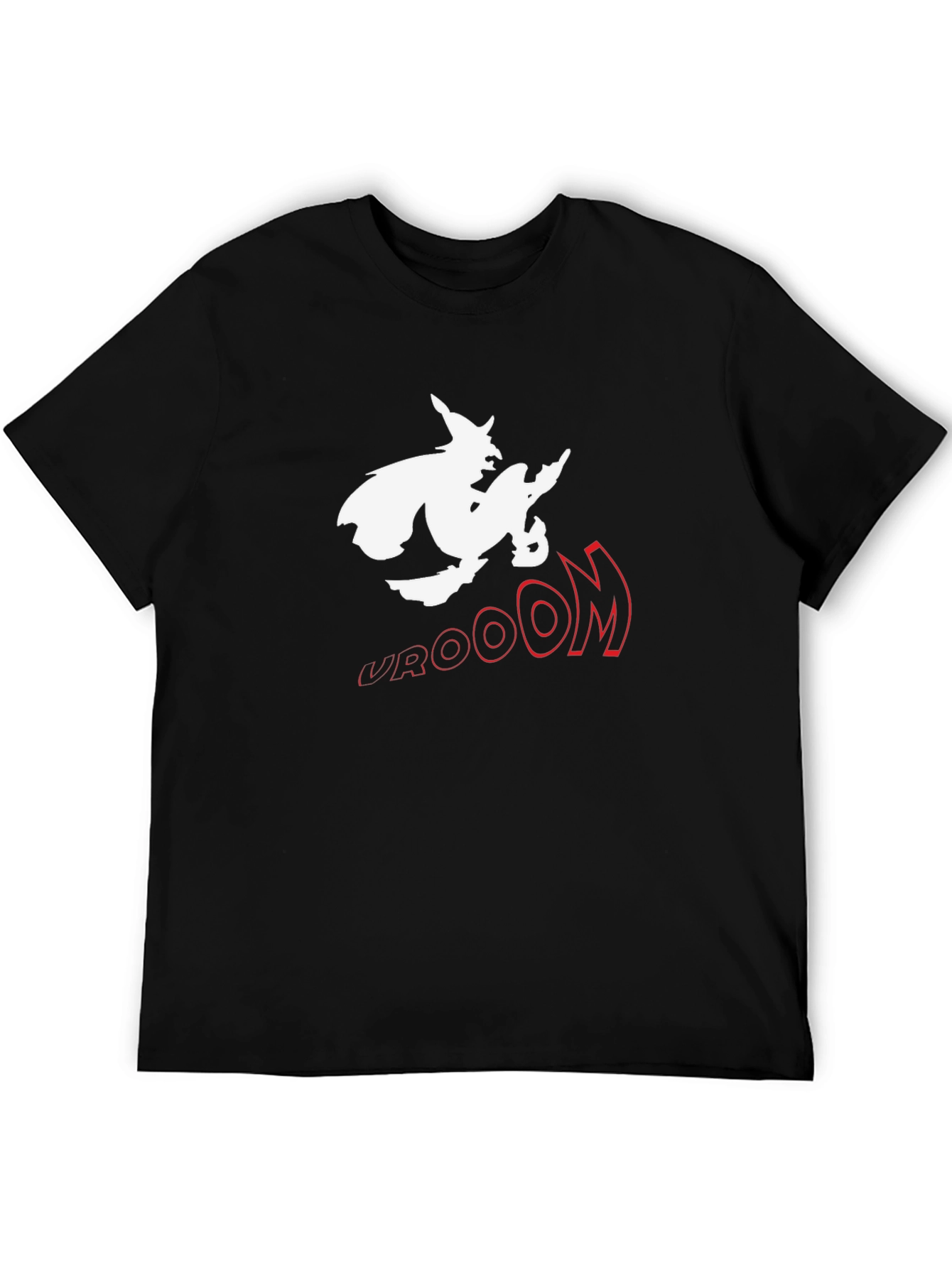 Witch on Broom VROOOM T-Shirt