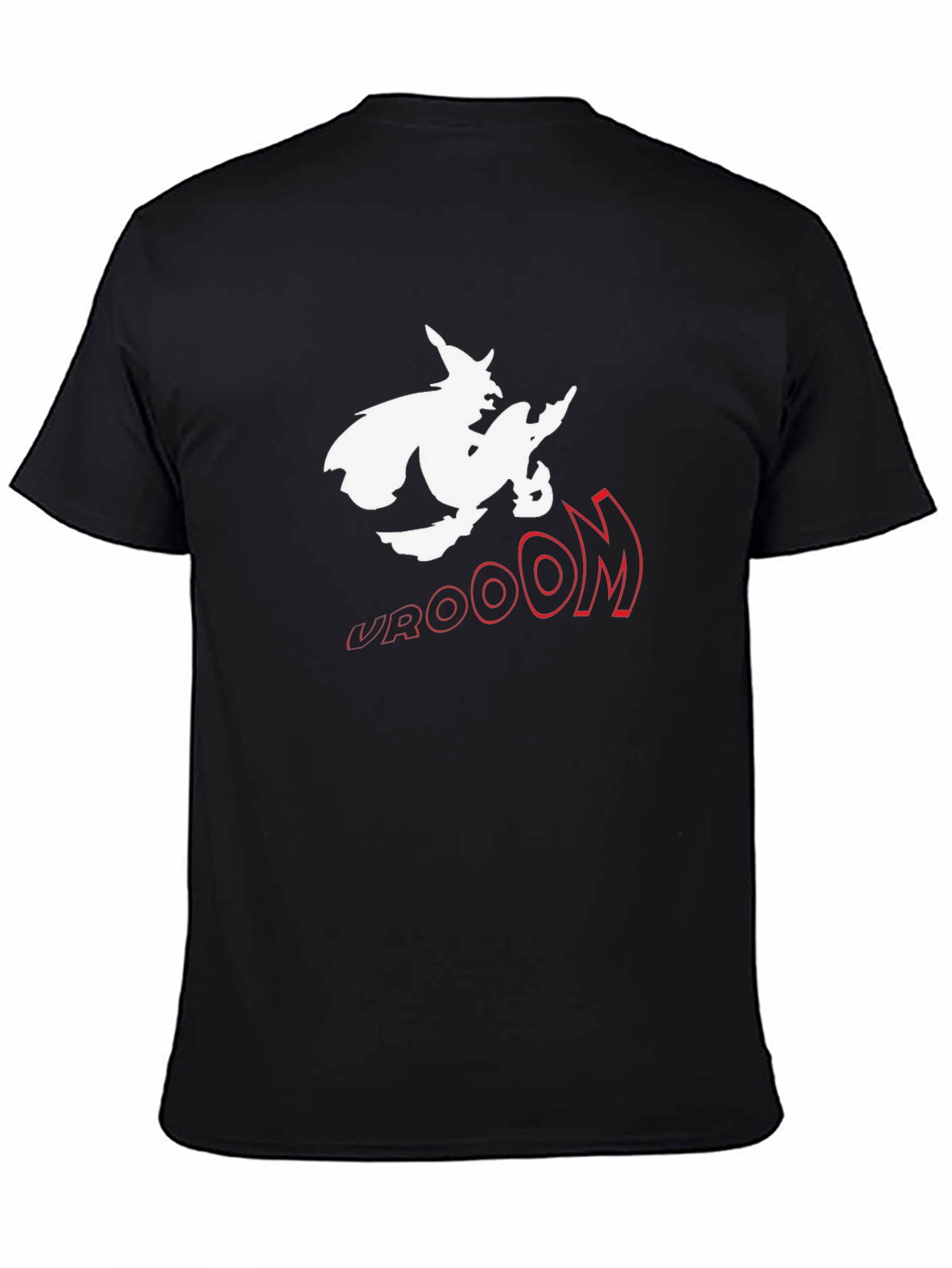 Witch on Broom VROOOM T-Shirt