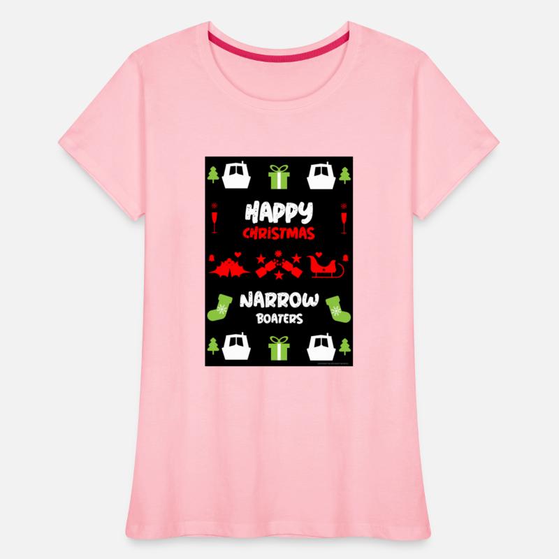 Narrowboat And Canalboat Xmas