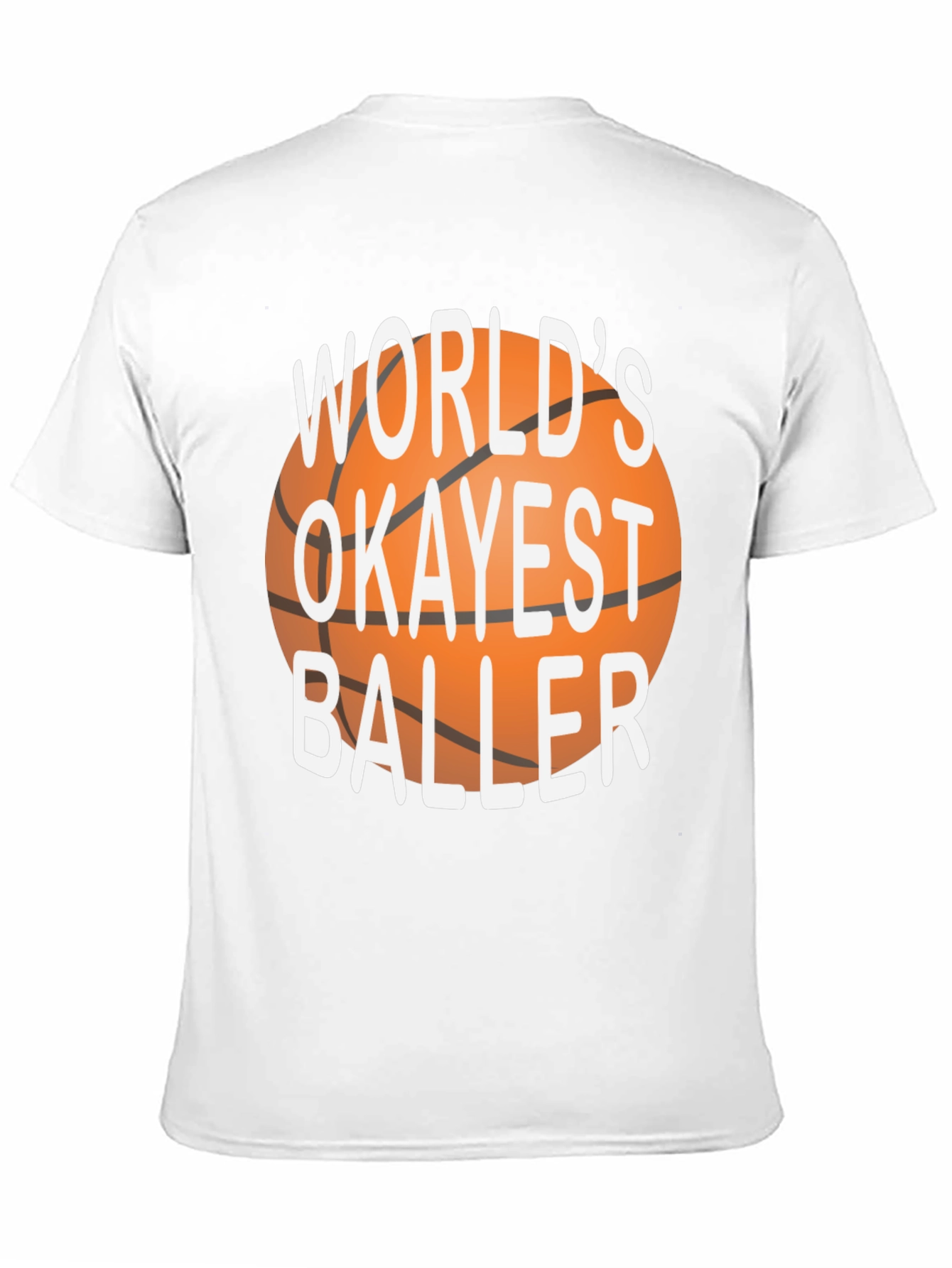 Worlds Okayest Baller Graphic Tee