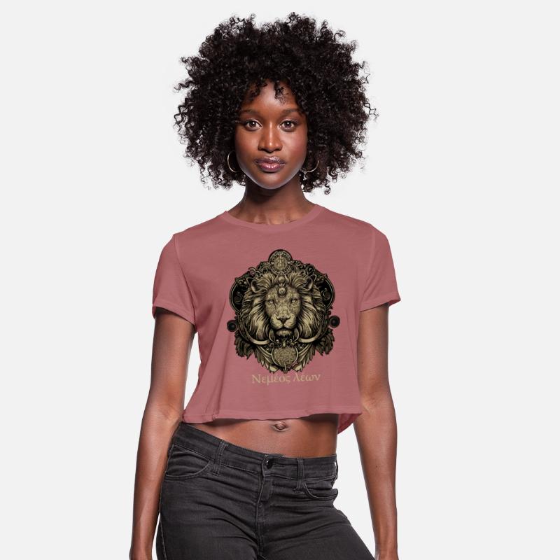 Nemean Lion Head Ancient Greek Mythology Leo Zodia