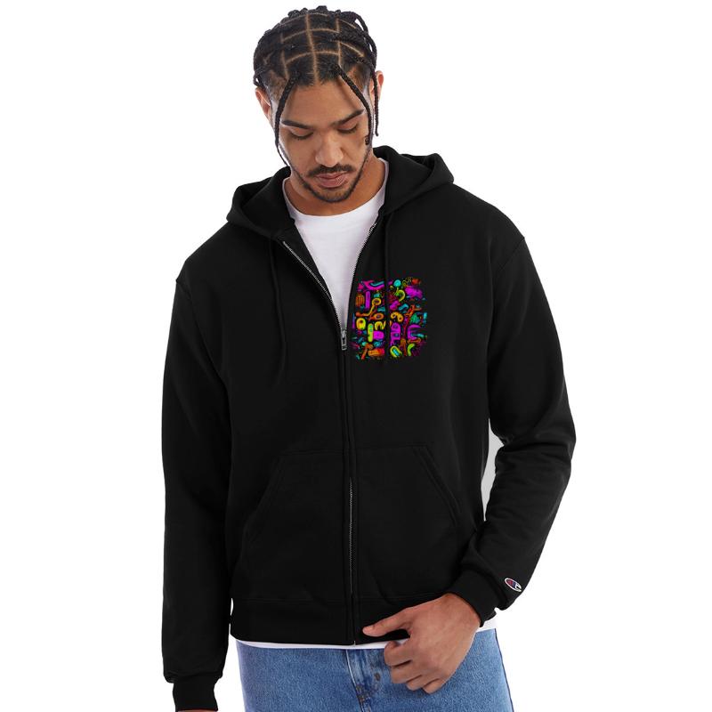 Neon Colorful Glow Party Electro