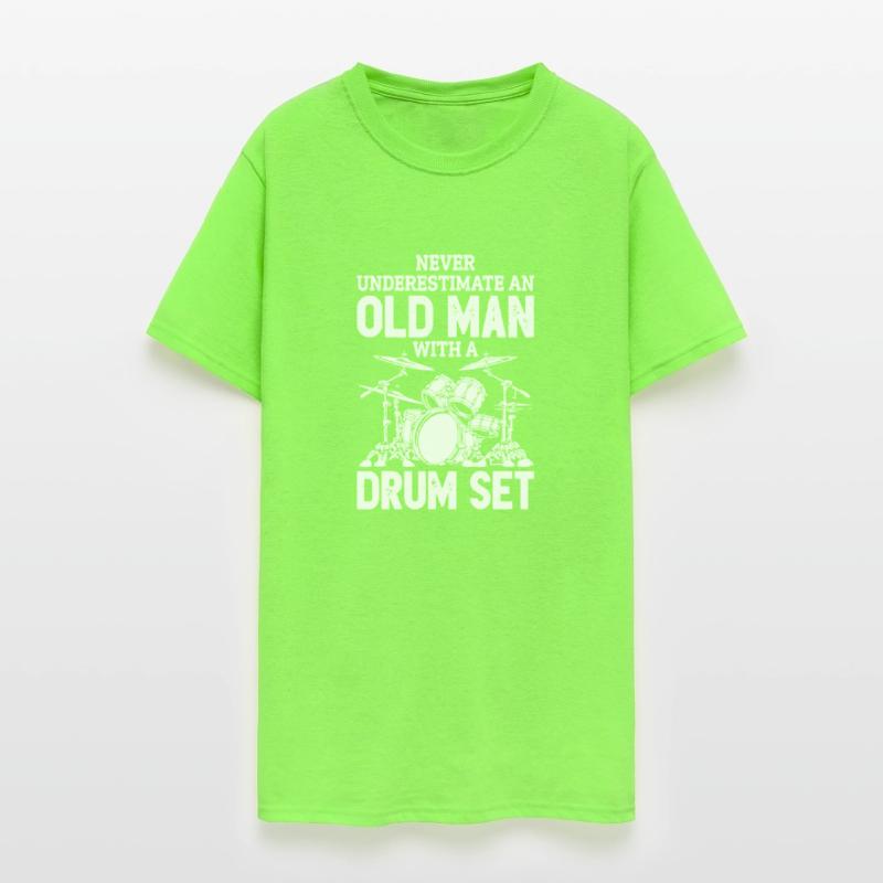 Never Underestimate An Old Man With A Drum Set