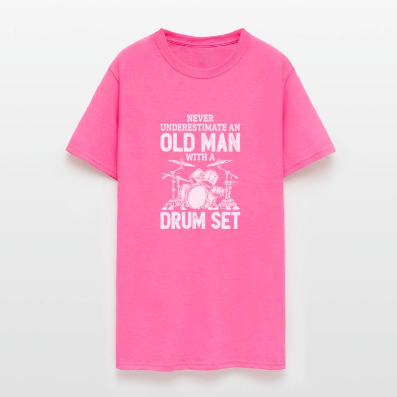 Never Underestimate An Old Man With A Drum Set