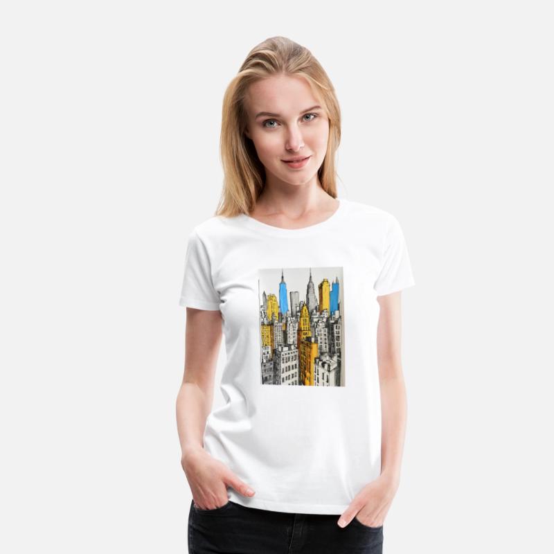New York City Ink Sketch T-Shirt