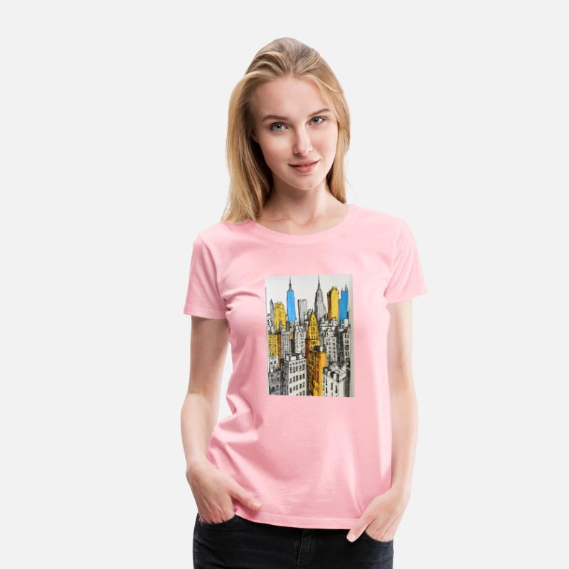 New York City Ink Sketch T-Shirt