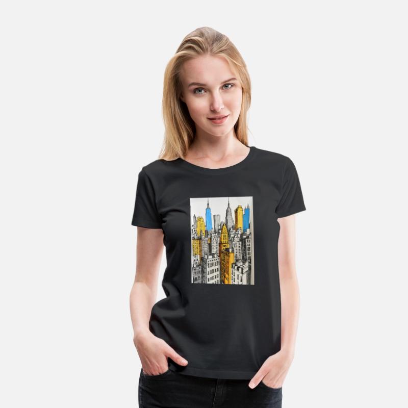 New York City Ink Sketch T-Shirt