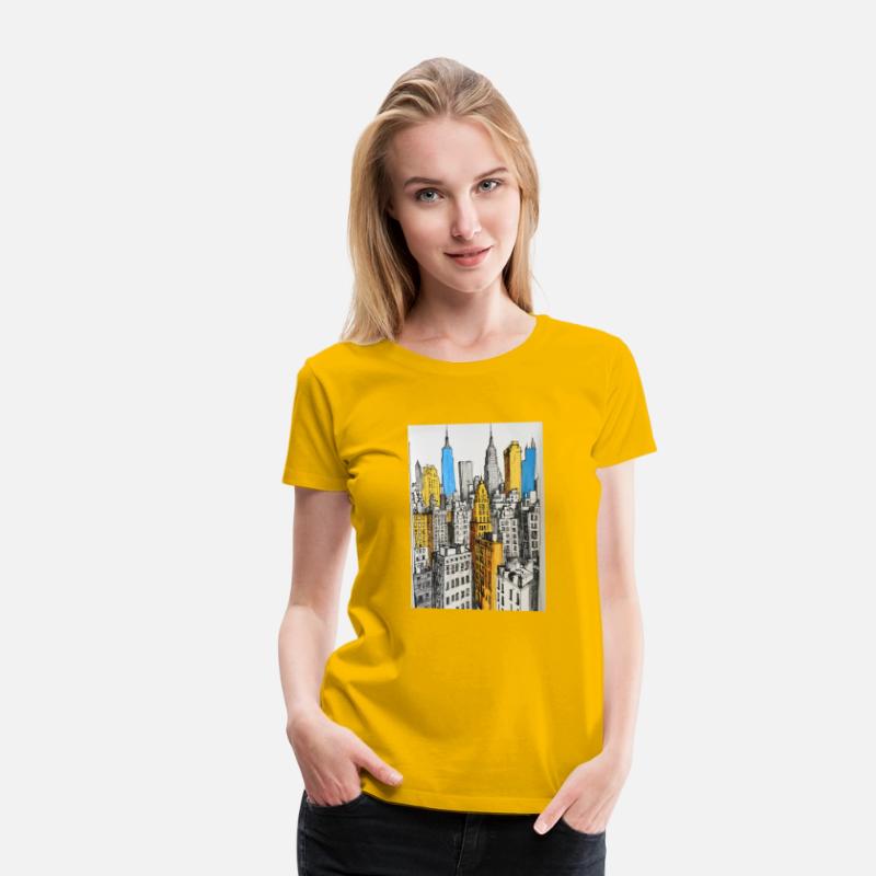New York City Ink Sketch T-Shirt