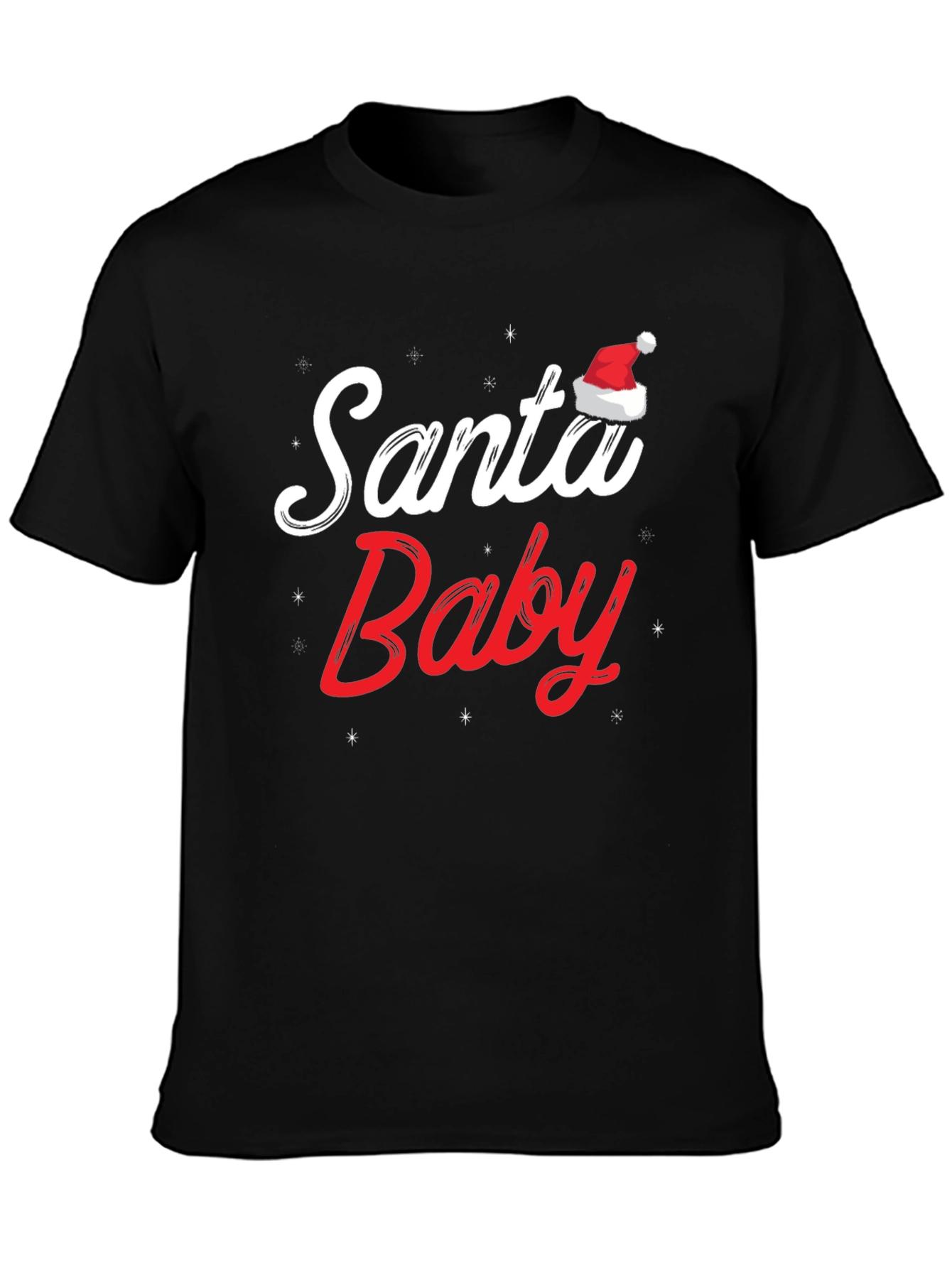 Santa Baby Christmas Graphic T-Shirt